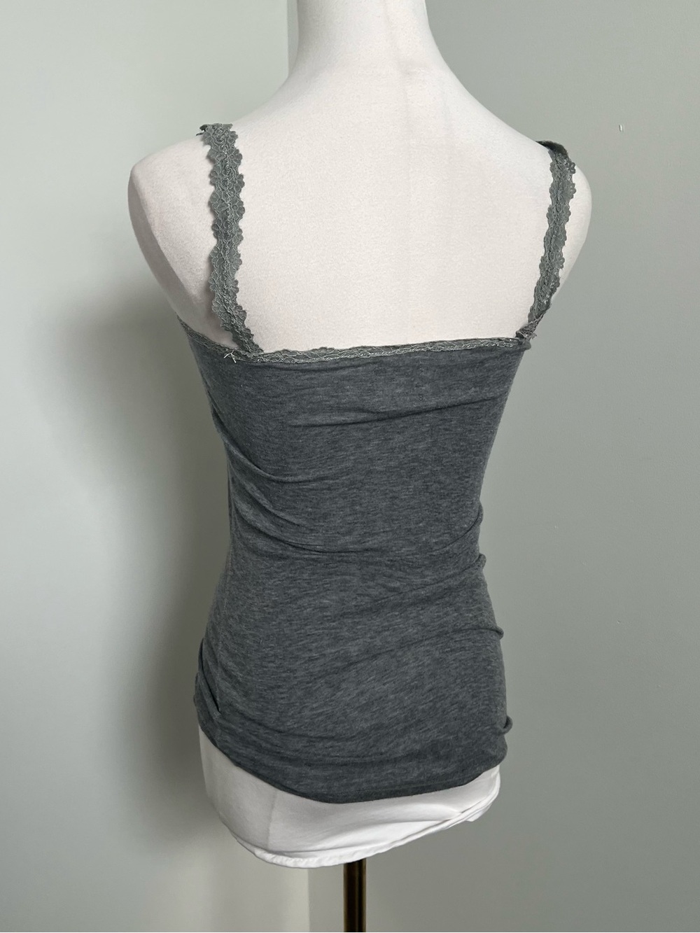 Vintage Abercrombie Lace Cami Y2K Bella Swan Elena Gilbert Tank XS - Picture 5 of 6